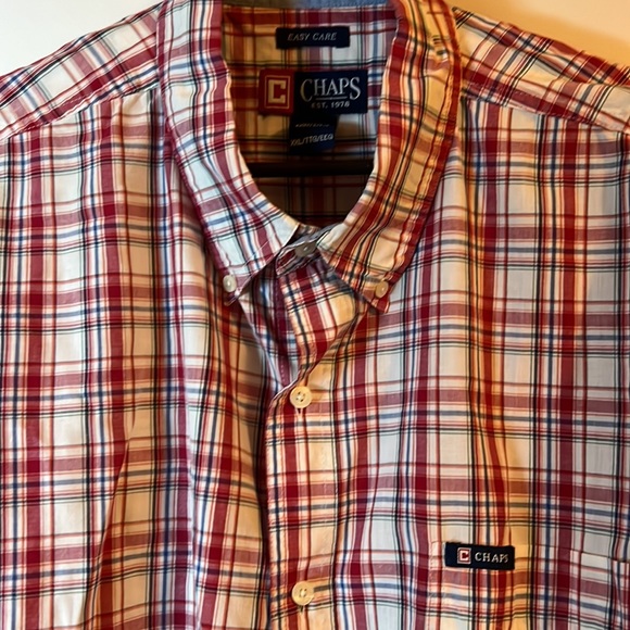 Chaps button down shirt short sleeve - Picture 3 of 4